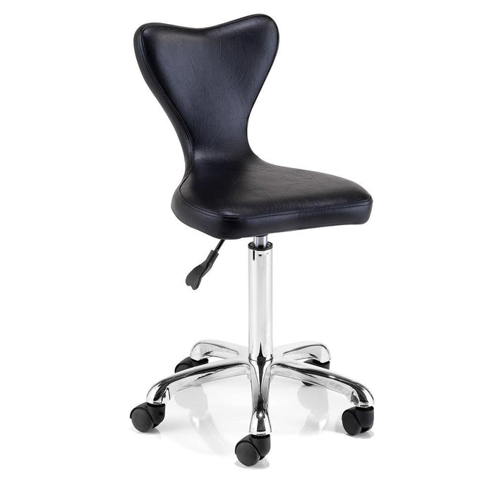 REM Clover Beauty Stool - Black - Express Delivery