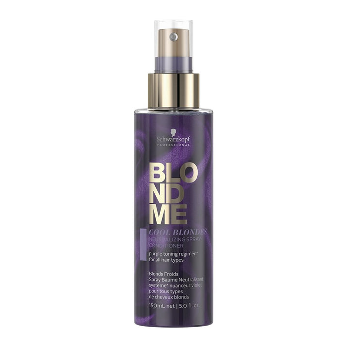 Schwarzkopf Blond Me Cool Blondes Neutralising Spray Conditioner 150ml - Old Packaging