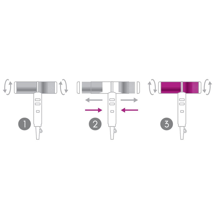 Diva Pro Styling Atmos Atom Dryer Colour Swatch Sleeve