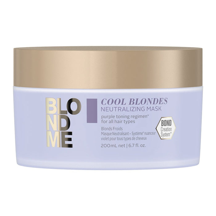 Schwarzkopf Blond Me Cool Blondes Neutralising Mask 200ml - Old Packaging