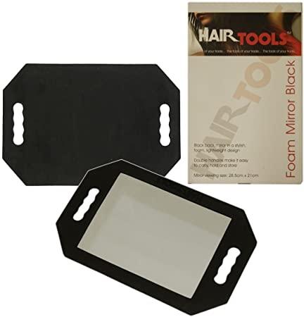 Hair Tools Foam Mirror Black