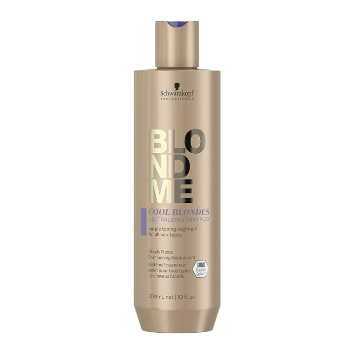 Schwarzkopf Blond Me Cool Blondes Neutralising Shampoo 300ml - Old Packaging