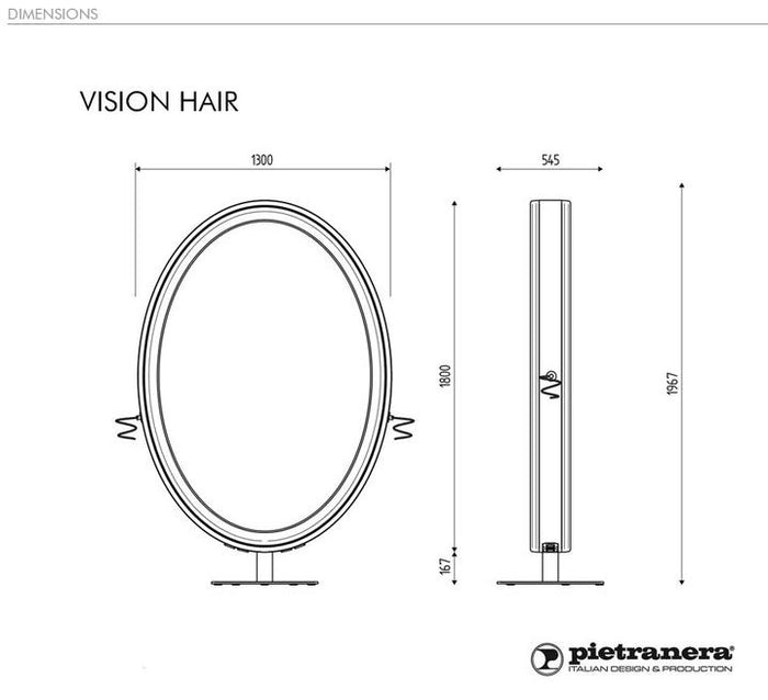 Pietranera Vision Hair Island Unit