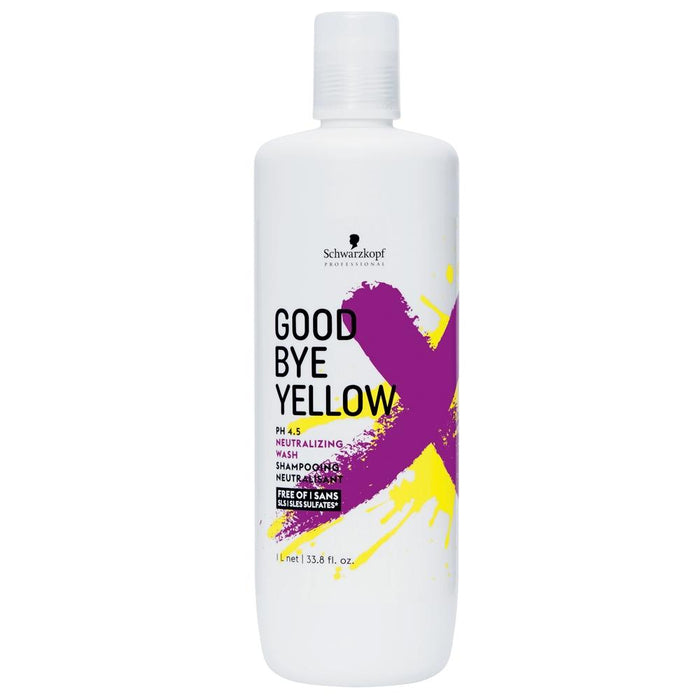 Schwarzkopf GOOD BYE YELLOW Tone Neutralizing Shampoo 1L