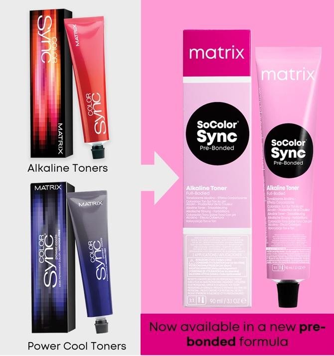 Matrix Socolor Sync Pre-Bonded Alkaline Toners 90ml