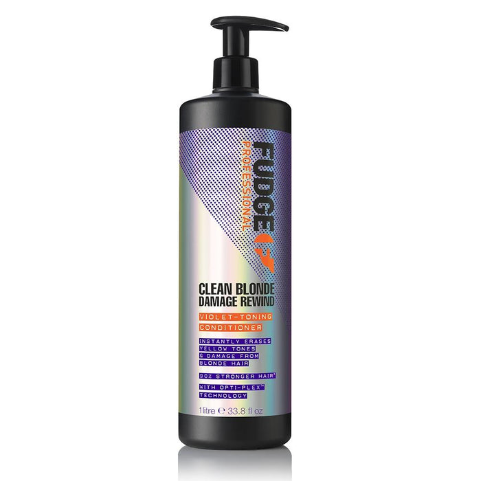 Fudge Clean Blonde Damage Rewind Conditioner 1L