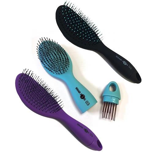 Head Jog Oval Paddle Brush