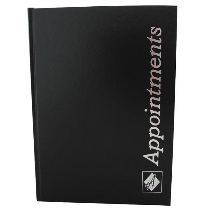 Agenda Black 6 Column Appointment Book