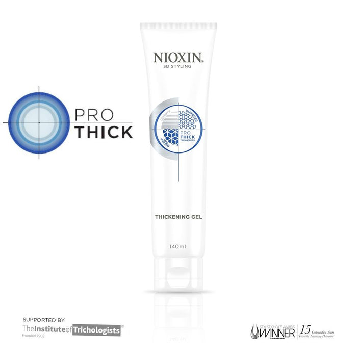 Nioxin 3D Styling PROTHICK Thickening Gel 140ml