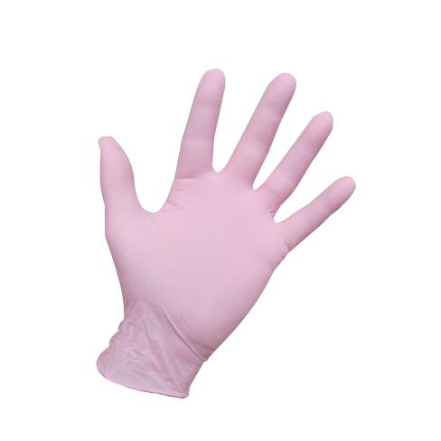 Nitrile Disposable Gloves Pink x 100