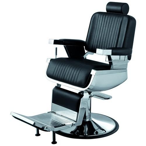 Crewe Orlando Kensington Barbers Chair Black - 7 Day Quick Ship