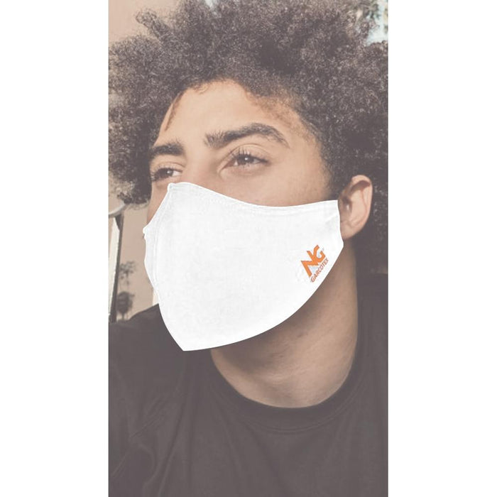 Anti-Bac Washable Garcotex Face Mask White
