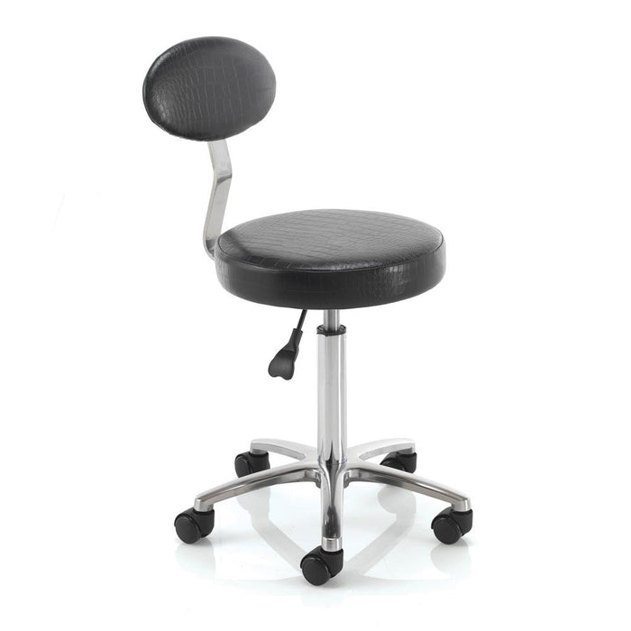 REM Cutting Stool With Backrest - Express Delivery