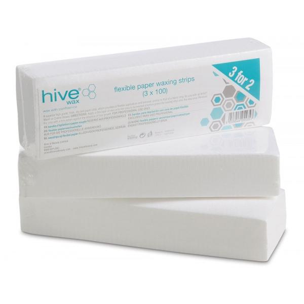 Hive Wax Advanced Waxing Paper Strips 3 for 2 pack Salon Supplies