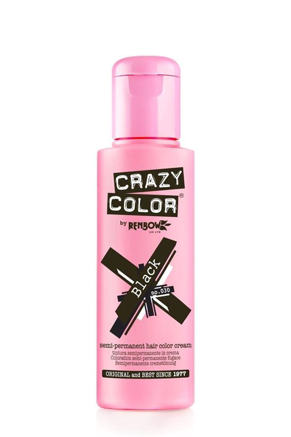 Crazy Color Black 030 (Single Bottle)