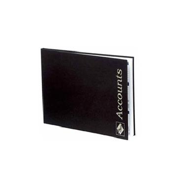 Agenda Black Salon Accounts Book