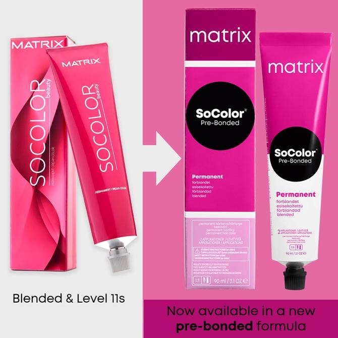 Matrix Socolor Pre-Bonded Permanent Hair Color 90ml