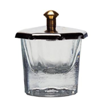 The Edge Glass Dappen Dish With Lid