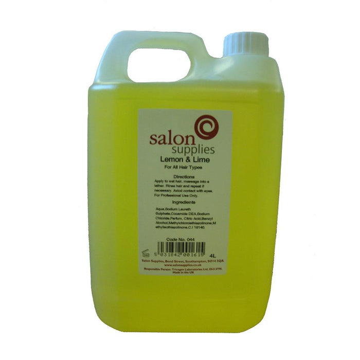 Lemon and Lime Shampoo 4 Litre