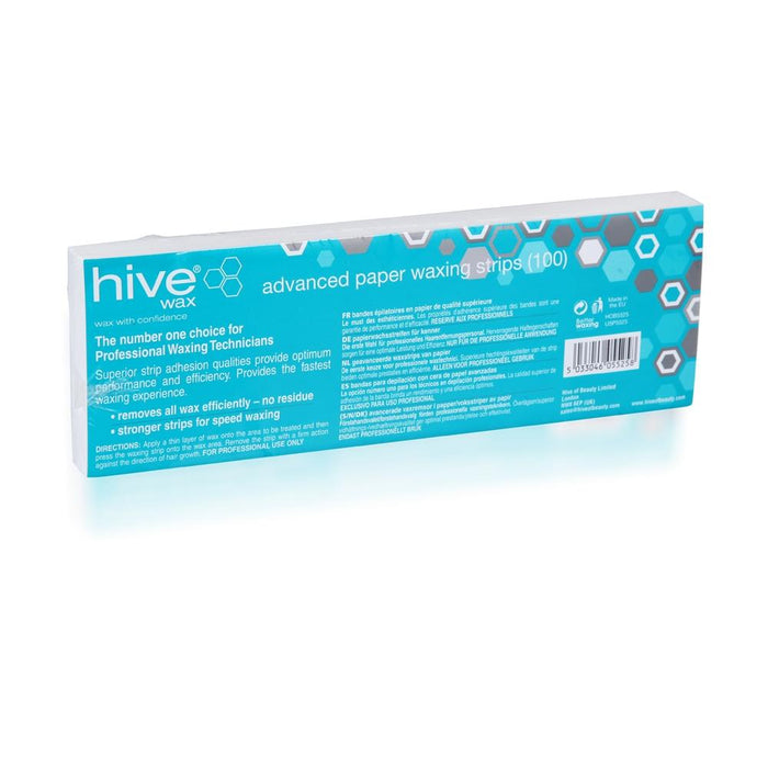 Hive Advanced Paper Waxing Strips