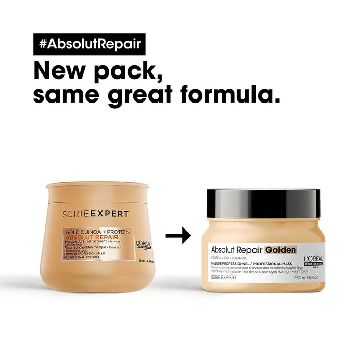 L'Oréal Professionnel Serie Expert Absolut Repair Golden Light Resurfacing Masque 250ml