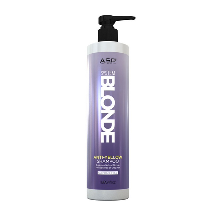 ASP System Blonde Anti Yellow Shampoo Litre