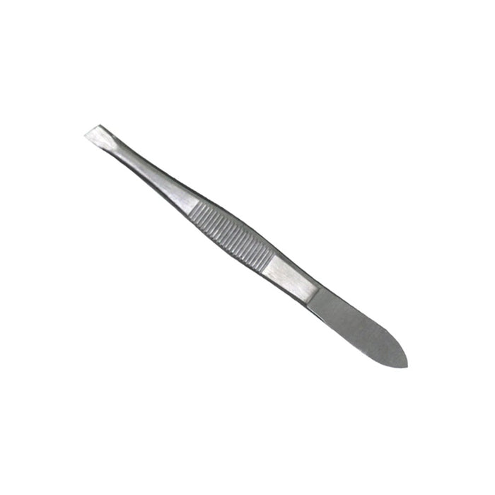 Hive Angled Tweezer Satin Stainless Steel (deluxe)