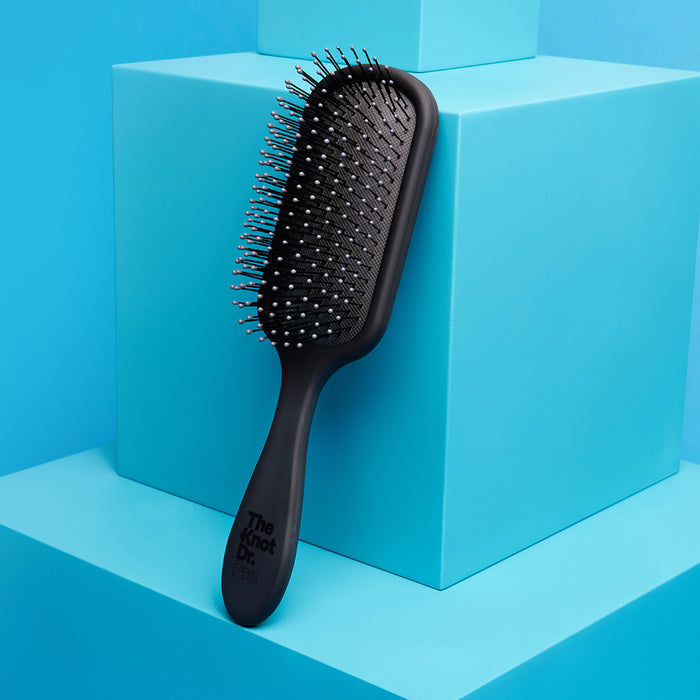 Knot Dr The Pro Hybrid Detangler Brush Black Pad