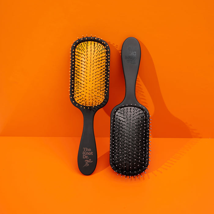 Knot Dr The Pro Hybrid Detangler Brush Black Pad
