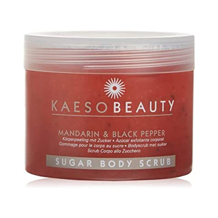 Kaeso Mandarin and Black Pepper Sugar Body Scrub 450ml