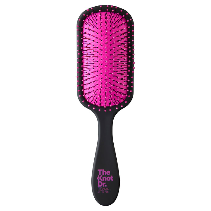 Knot Dr The Pro Hybrid Detangler Brush Fuchsia Pad