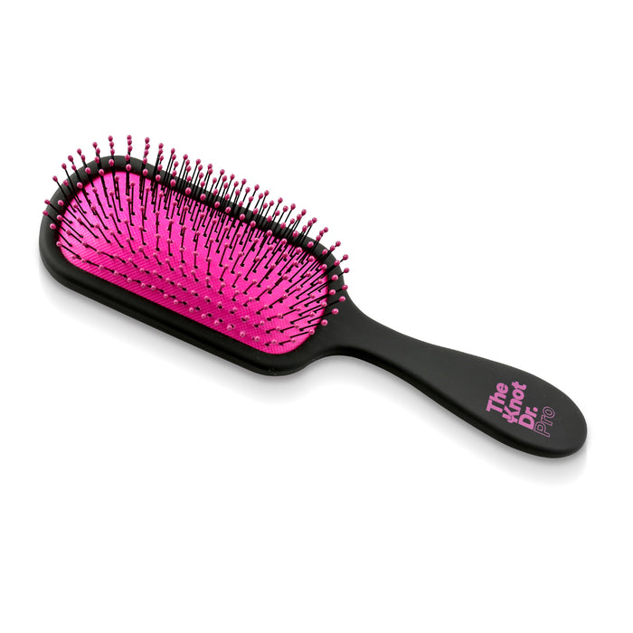 Knot Dr The Pro Hybrid Detangler Brush Fuchsia Pad