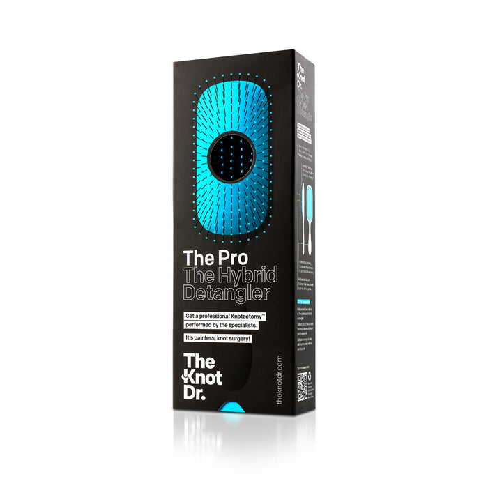Knot Dr The Pro Hybrid Detangler Brush Marine Pad
