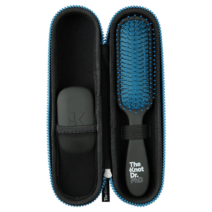 Knot Dr The PhD Kit Salon Detangler Brush Sharkskin (Blue)