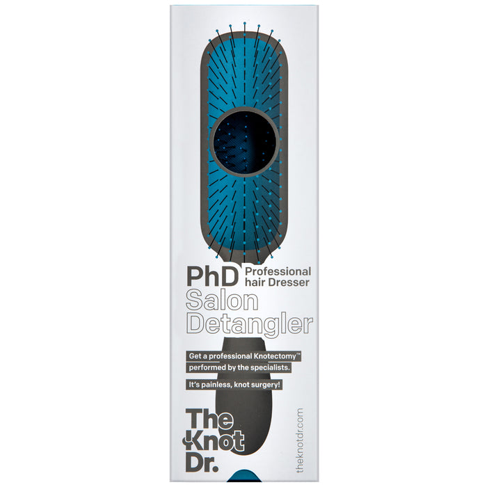 Knot Dr The PhD Salon Detangler Brush Sharkskin (Blue)