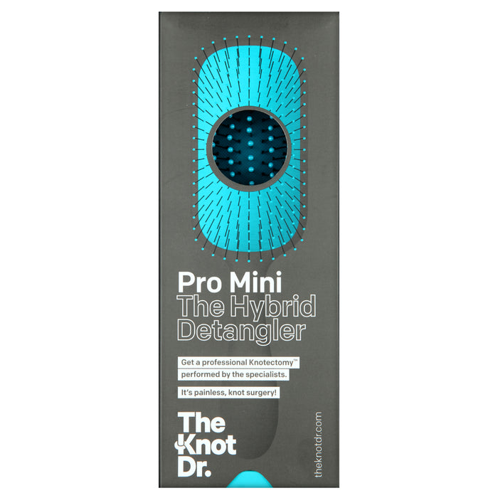 Knot Dr The Pro Mini Hybrid Detangler Brush Marine Pad