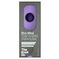 Knot Dr The Pro Mini Hybrid Detangler Brush Periwinkle Pad