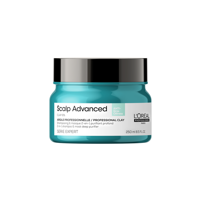L'Oréal Serie Expert Scalp Advanced Anti-Oilness 2in1 Deep Purifier Mask 250ml