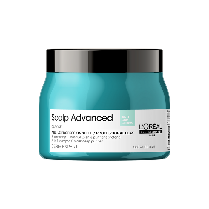 L'Oréal Serie Expert Scalp Advanced Anti-Oilness 2in1 Deep Purifier Mask 500ml