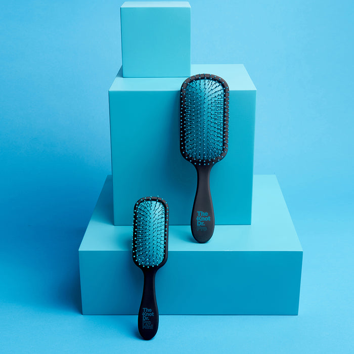 Knot Dr The Pro Mini Hybrid Detangler Brush Marine Pad