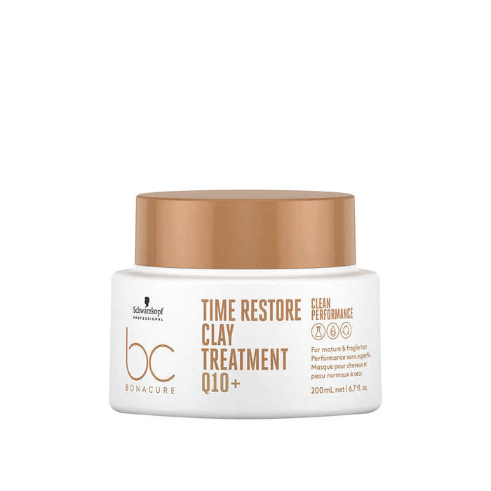 Schwarzkopf Bonacure Q10+ Time Restore Clay Treatment 200ml
