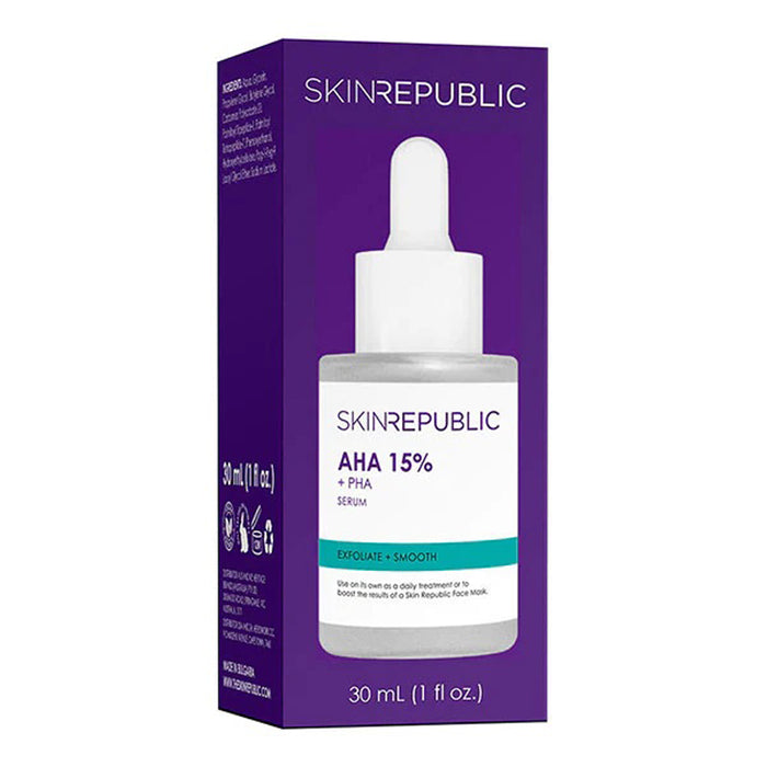 Skin Republic AHA 15% Serum 30ml