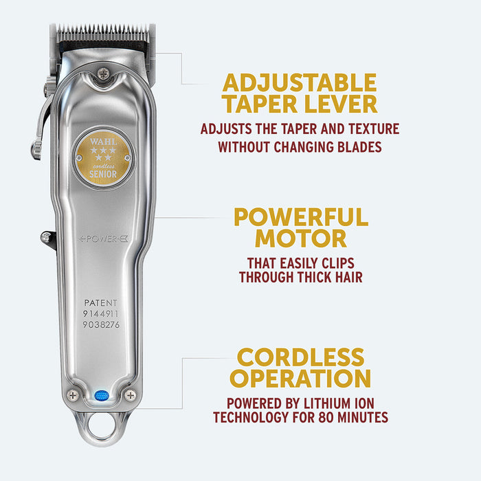 Wahl Cordless Senior Metal Edition