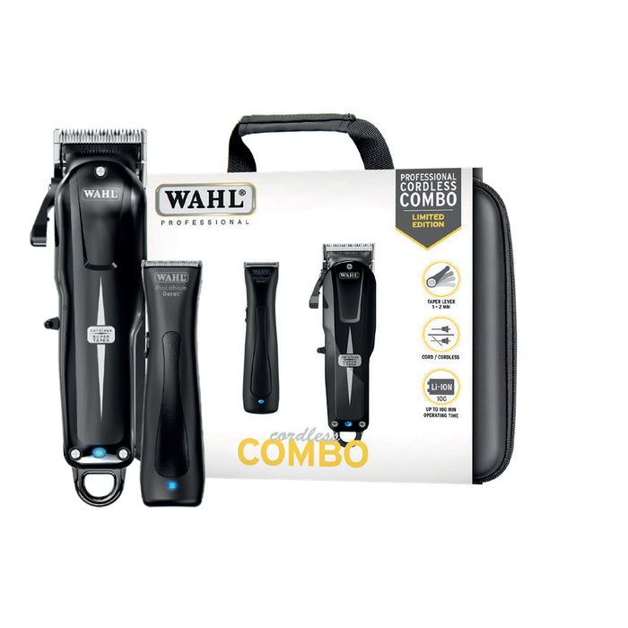 Wahl Super Taper and Beret Combi Kit Black