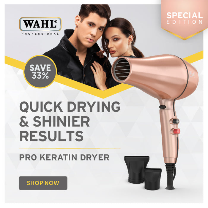 Wahl Pro Keratin Dryer 2200w Rose Gold