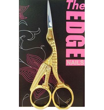 The Edge Stork Scissor Gold Plated Hand