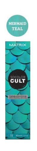 Matrix SOCOLOR Cult Demi Tone on Tone 90ml - Mermaid Teal