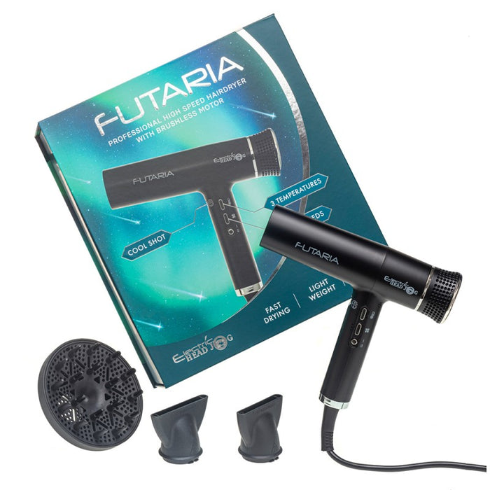 Hair Tools Futaria Black Hair Dryer