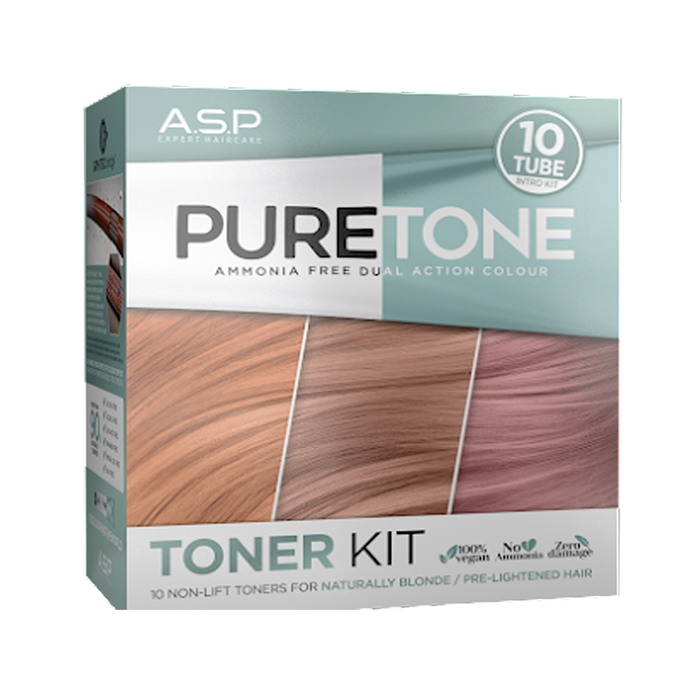ASP PureTone Salon 10 Tube Trial Toner Kit