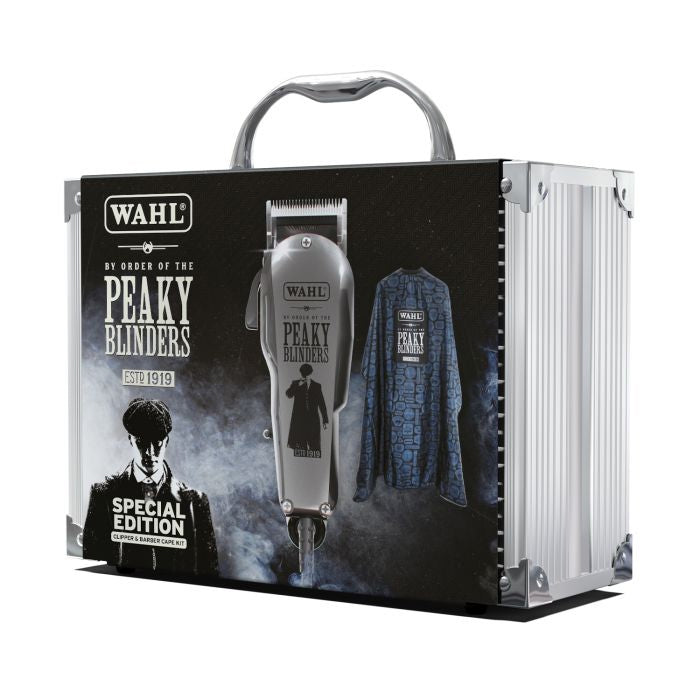 Wahl Peaky Blinders Special Edition Super Taper Clippers and Barber Cape Kit